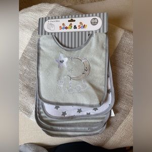 Sweet & Soft 5-Pack Bibs